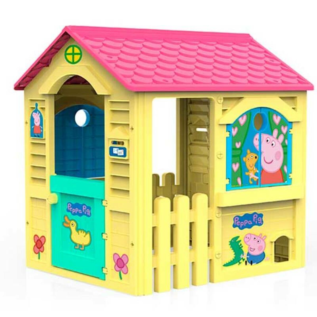 Căsuță de Joacă Peppa Pig (Grădină), 103 x 104 cm, Rezistentă, 2+ Ani - Jucarii si jocuri, În aer liber și sport