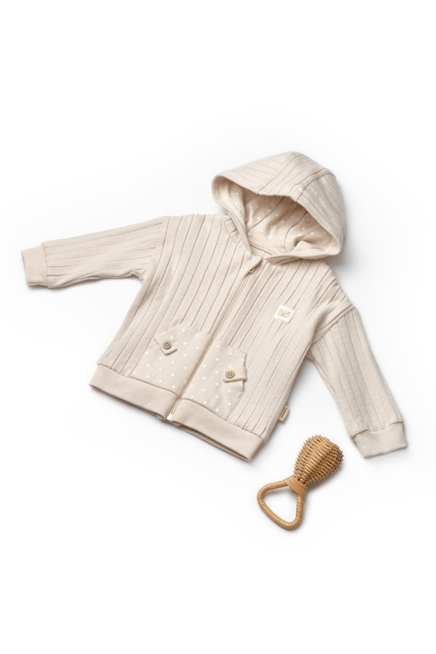 Jacheta cu gluga pentru copii, TeddyBear, BabyCosy