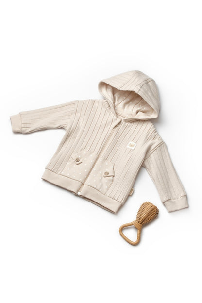 Jacheta cu gluga pentru copii, TeddyBear, BabyCosy