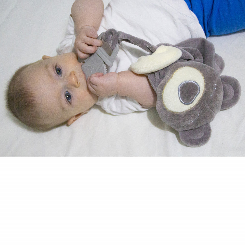 Jucarie atasament cu jucarie dentitie Sleeping Friend BabyJem