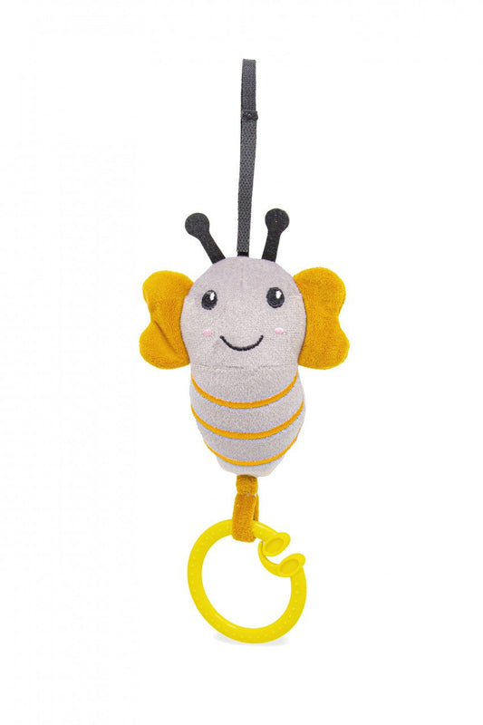 Jucarie cu vibratii pentru bebelusi BabyJem, Albinuta din plus, 6 luni+ - Jucarie cu vibratii