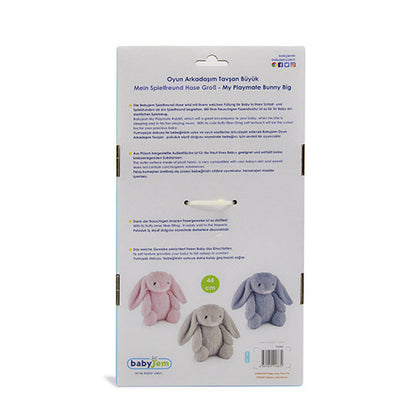 Jucarie din plus pentru copii BabyJem Sleeping Mate Midi Bunny