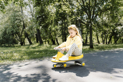 Jucarie ride-on gravitationala Skiddou Bjorg, Galben