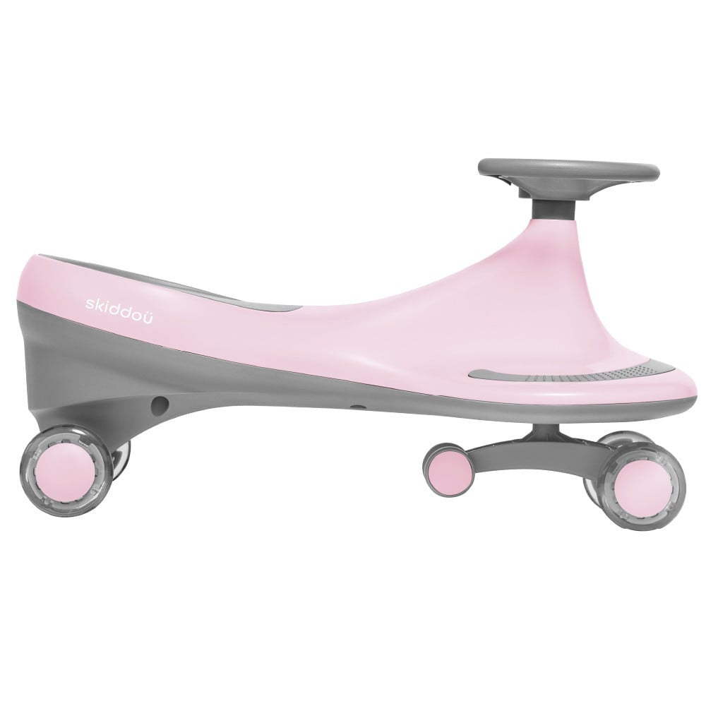 Jucarie ride-on gravitationala Skiddou Bjorg, Keep Pink, Roz