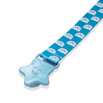 Lantisor pentru suzeta din material textil BabyJem Bear