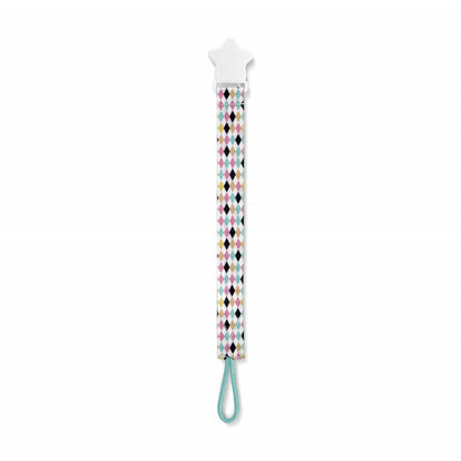 Lantisor pentru suzeta din material textil BabyJem Bear