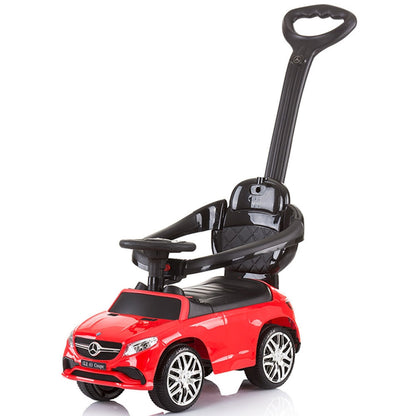 Masinuta de impins Chipolino Mercedes AMG GLE 63 Coupe red cu maner si copertina -