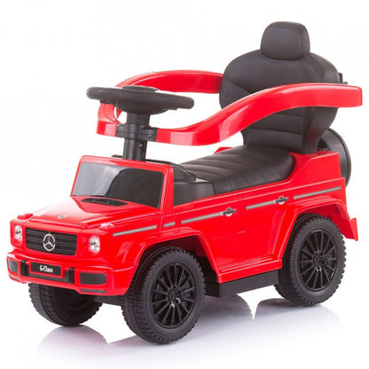 Masinuta de impins Chipolino Mercedes G350 red cu maner si copertina -