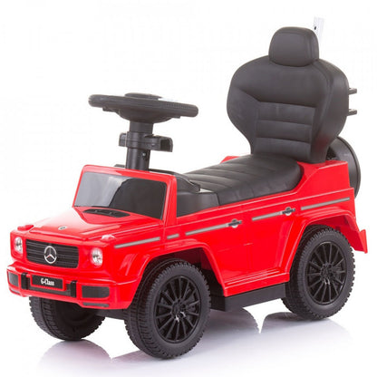 Masinuta de impins Chipolino Mercedes G350 red cu maner si copertina -