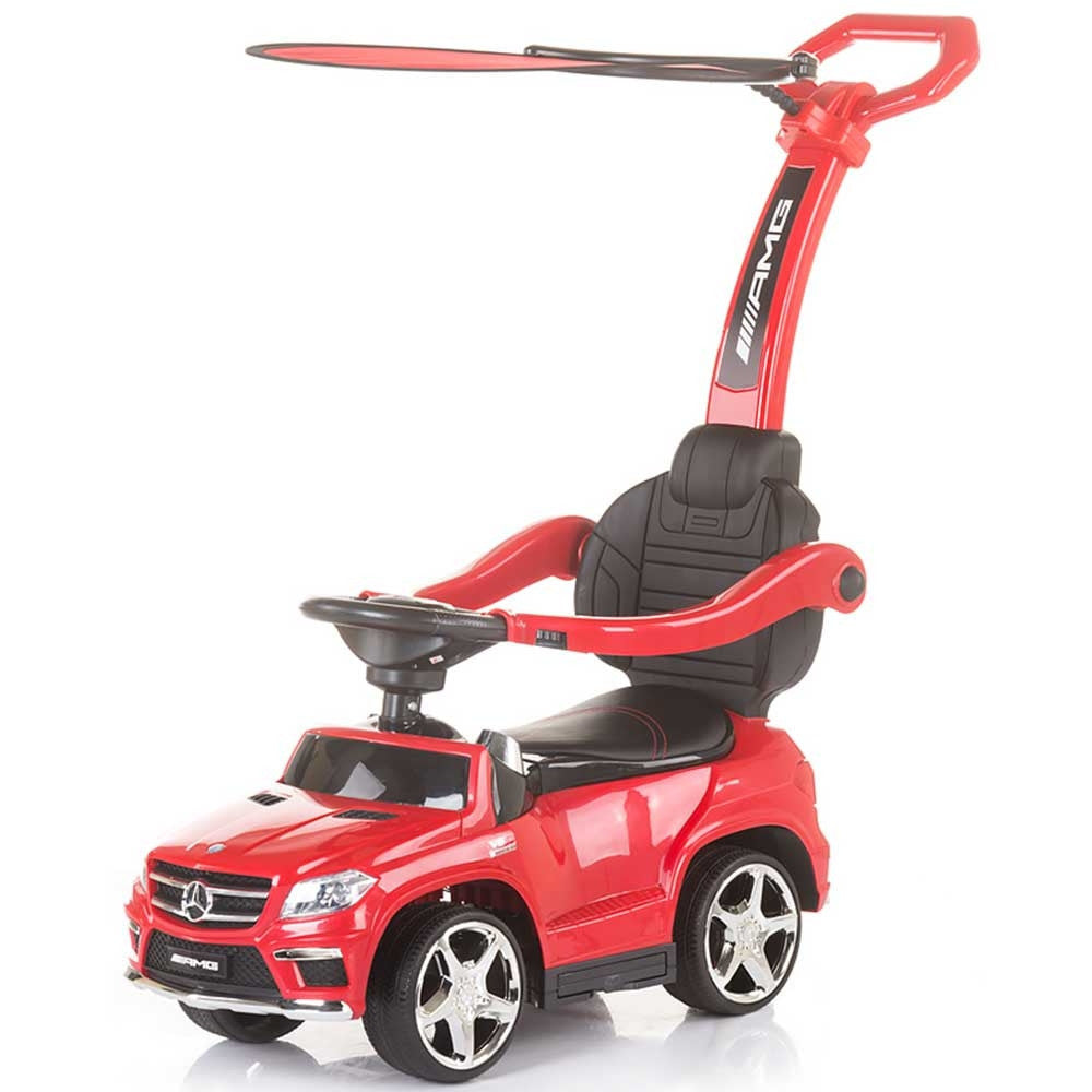 Masinuta de impins cu copertina Chipolino Mercedes Benz GL63 AMG red -