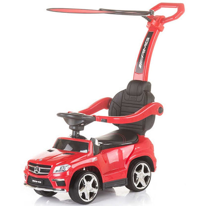 Masinuta de impins cu copertina Chipolino Mercedes Benz GL63 AMG red -