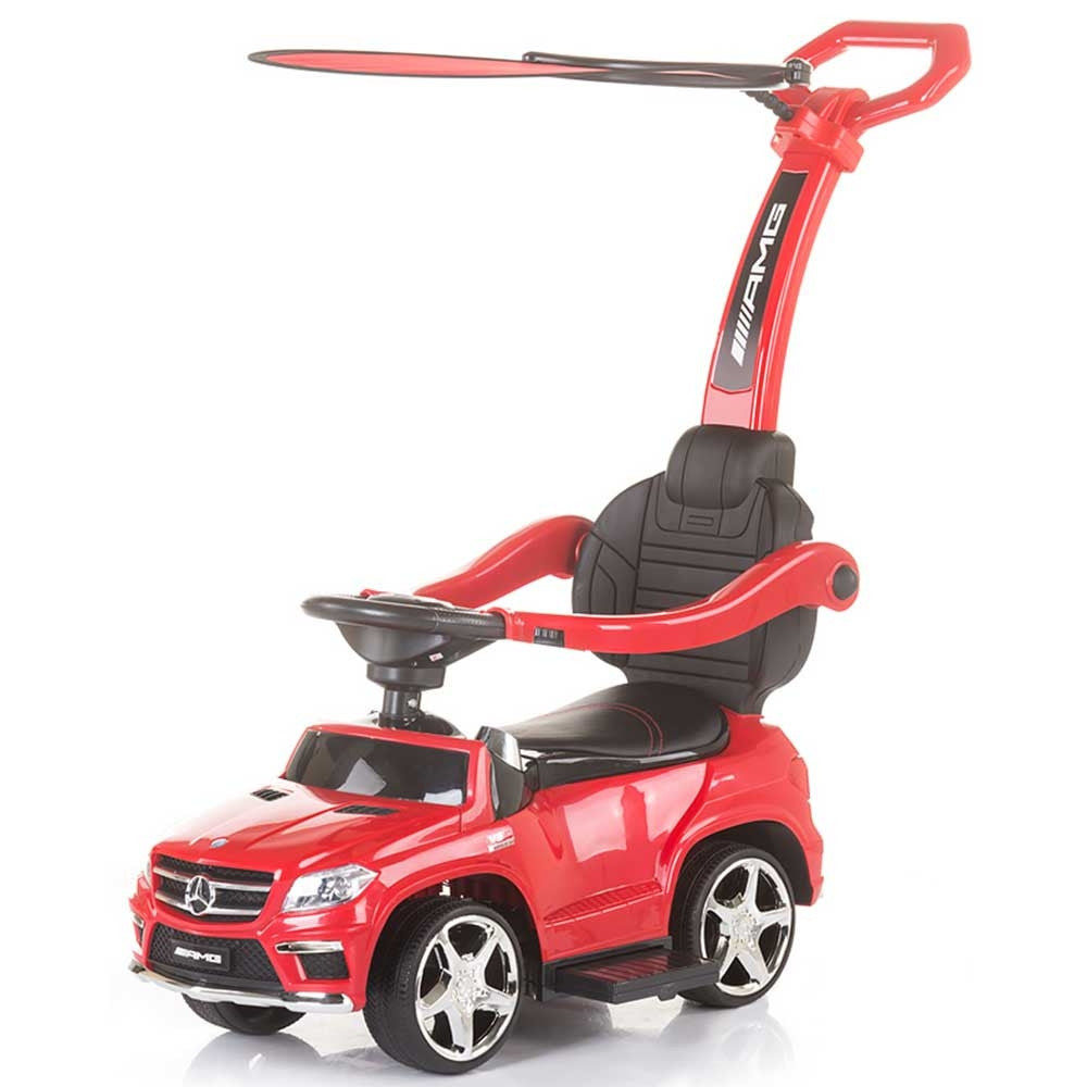 Masinuta de impins cu copertina Chipolino Mercedes Benz GL63 AMG red -