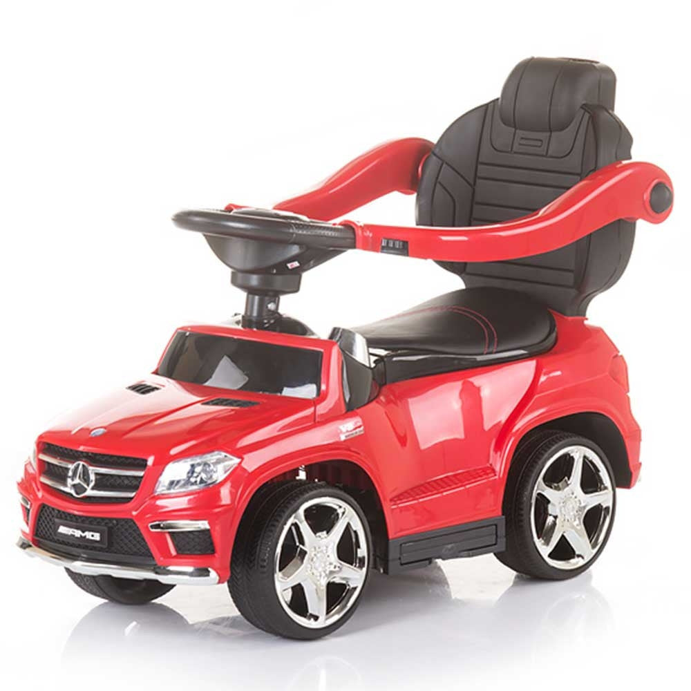Masinuta de impins cu copertina Chipolino Mercedes Benz GL63 AMG red -