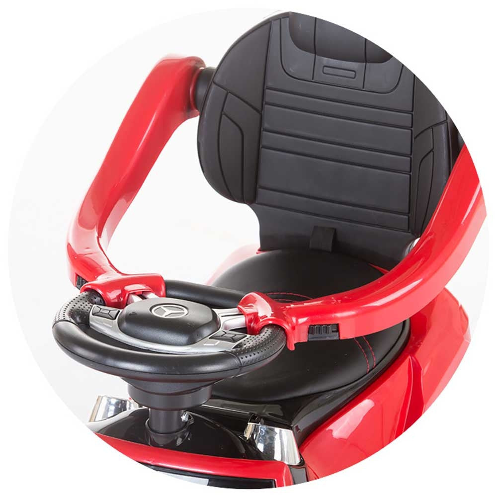 Masinuta de impins cu copertina Chipolino Mercedes Benz GL63 AMG red -