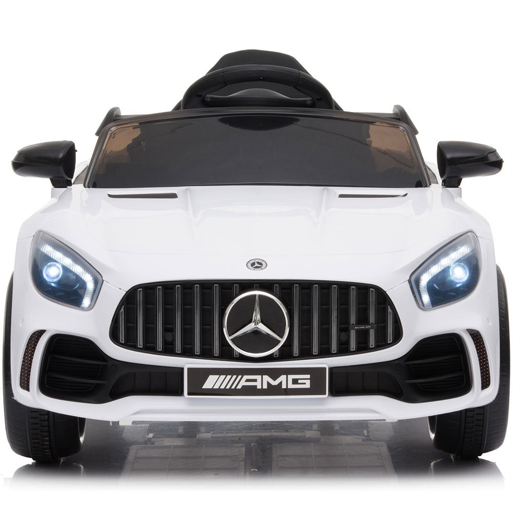 Masinuta electrica Hubner Mercedes Benz AMG white -