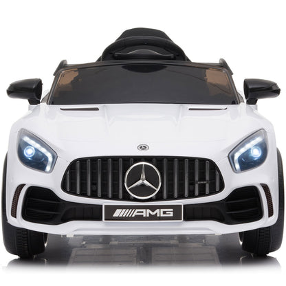 Masinuta electrica Hubner Mercedes Benz AMG white -