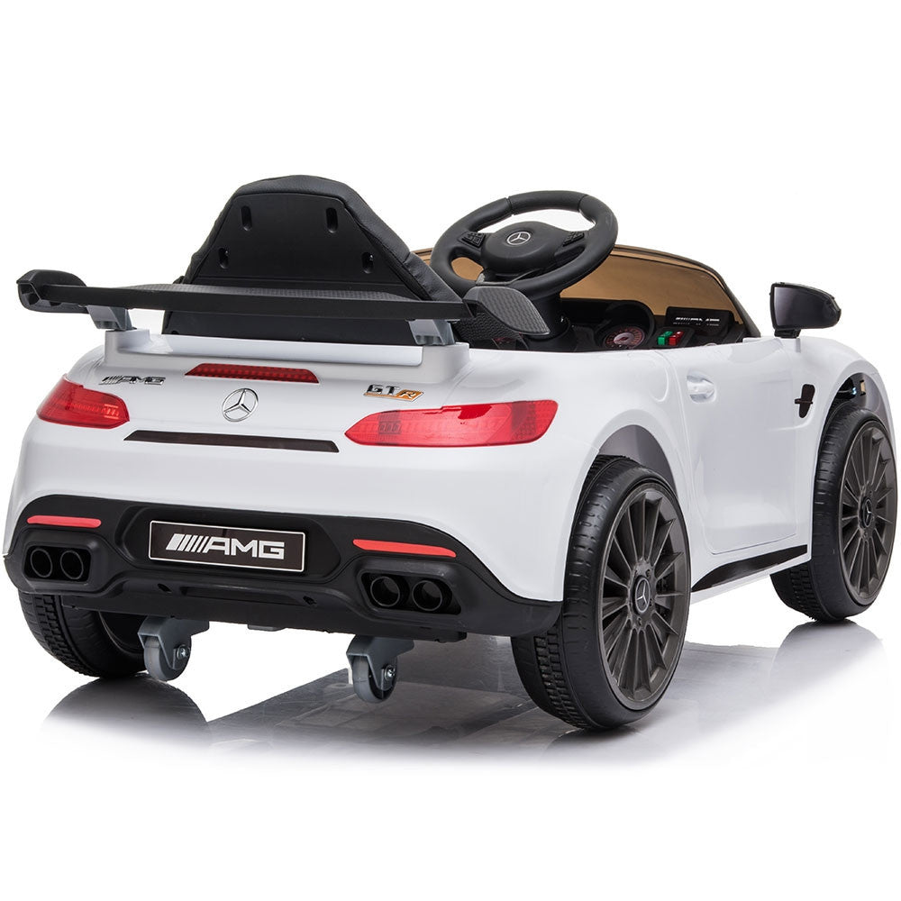 Masinuta electrica Hubner Mercedes Benz AMG white -