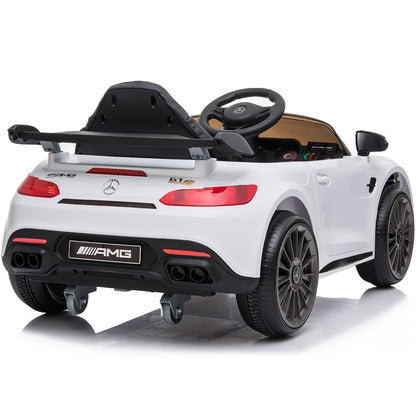 Masinuta electrica Hubner Mercedes Benz AMG white -