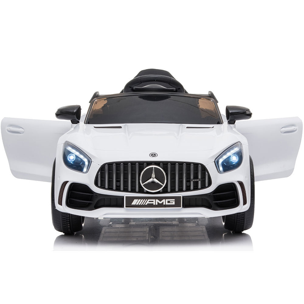 Masinuta electrica Hubner Mercedes Benz AMG white -