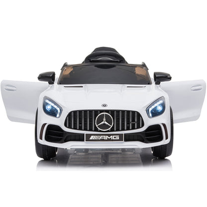 Masinuta electrica Hubner Mercedes Benz AMG white -