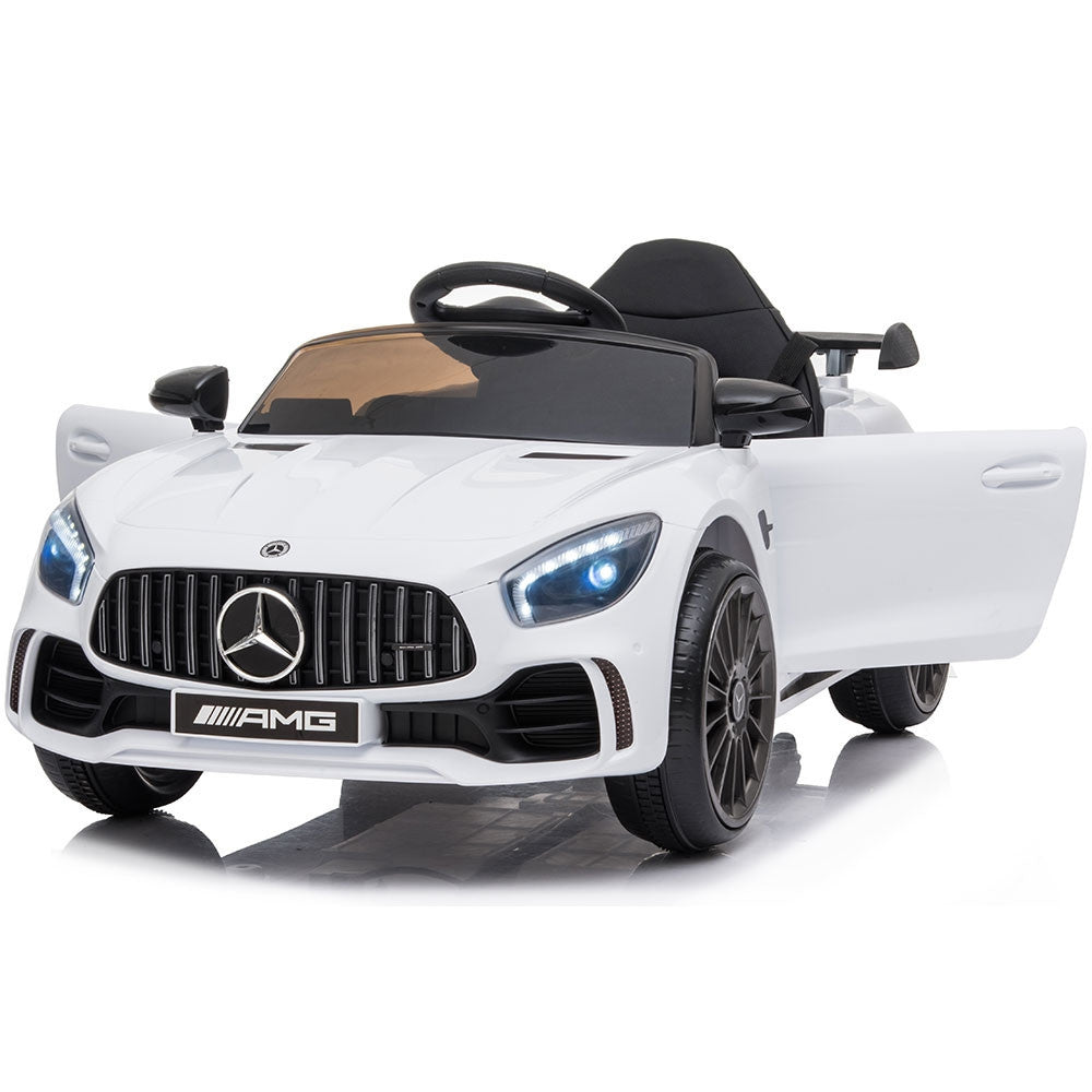 Masinuta electrica Hubner Mercedes Benz AMG white -