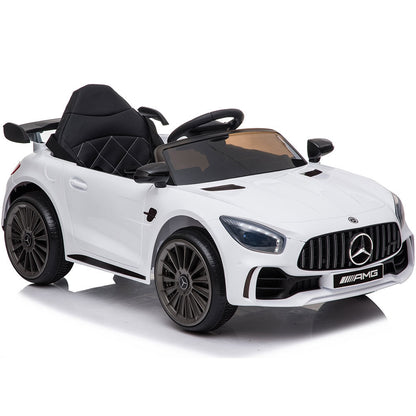 Masinuta electrica Hubner Mercedes Benz AMG white -