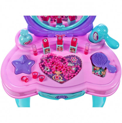 Masuta de machiat de jucarie cu accesorii, MalPlay -