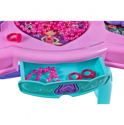 Masuta de machiat de jucarie cu accesorii, MalPlay -