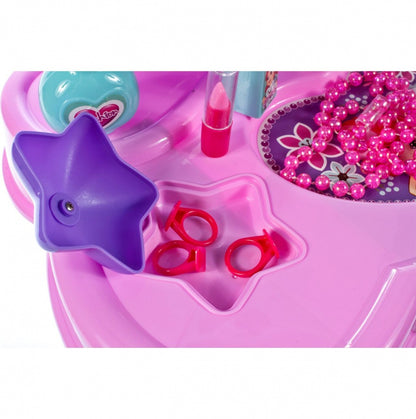 Masuta de machiat de jucarie cu accesorii, MalPlay -