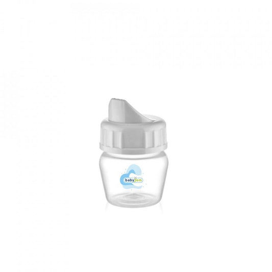 Mini biberon 2 in 1 Cana si biberon din sticla BabyJem 30 ml - Biberon