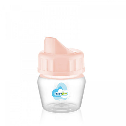 Mini biberon 2 in 1 Cana si biberon din sticla BabyJem 30 ml