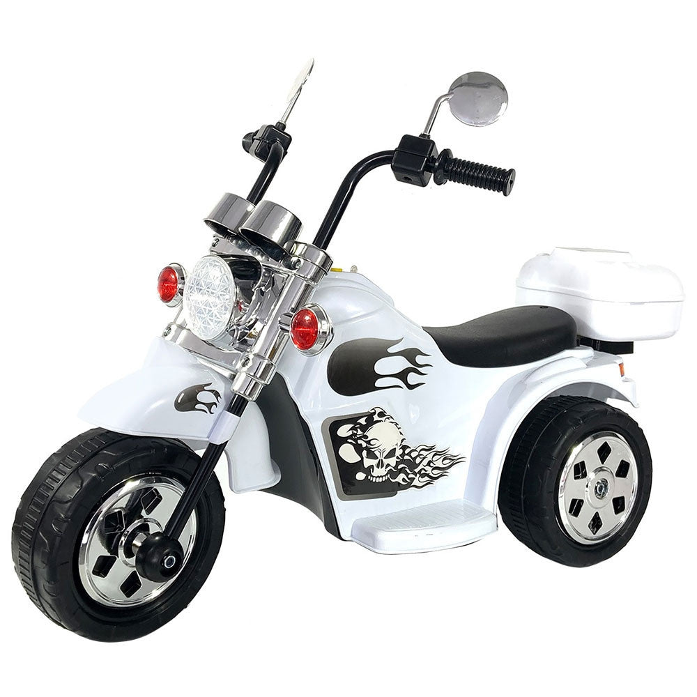 Motocicleta electrica Chipolino Chopper white -