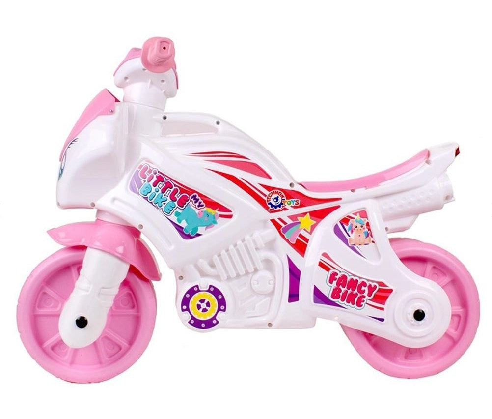 Motocicleta Ride On de curse TechnoK, My Little Fancy Bike -