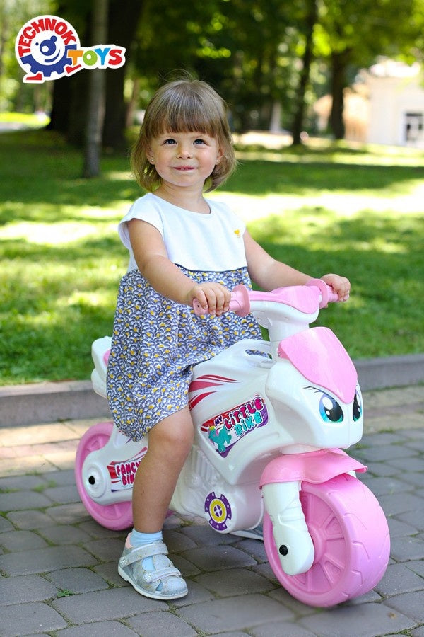 Motocicleta Ride On de curse TechnoK, My Little Fancy Bike -