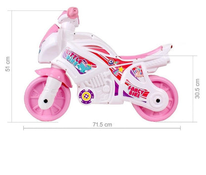 Motocicleta Ride On de curse TechnoK, My Little Fancy Bike -