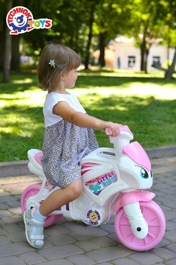 Motocicleta Ride On de curse TechnoK, My Little Fancy Bike -