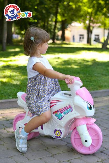 Motocicleta Ride On de curse TechnoK, My Little Fancy Bike -
