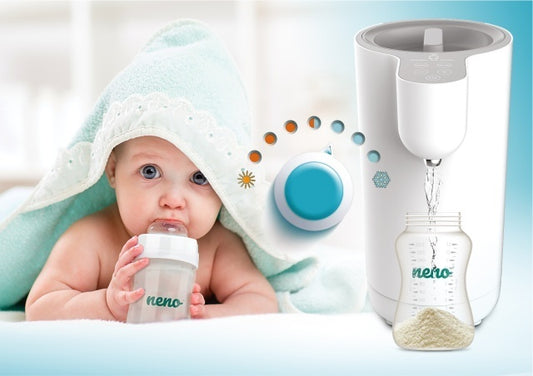 Neno Aqua – aparat pentru prepararea laptelui praf