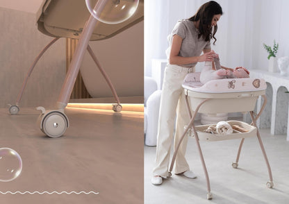 Neno Breza - Cadita 2 in 1 cu salteluta de schimb