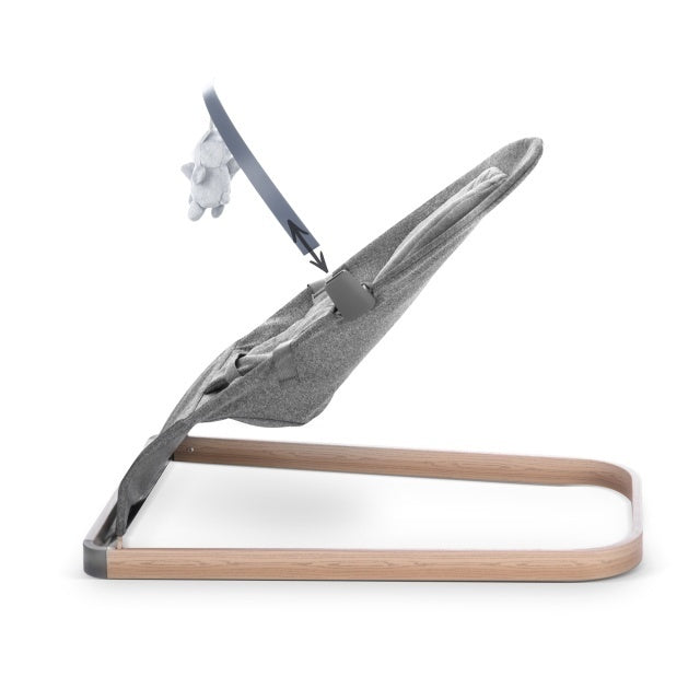 Neno Chiaro Graphite – șezlong pentru bebeluși