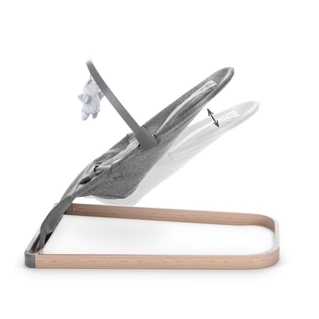 Neno Chiaro Graphite – șezlong pentru bebeluși