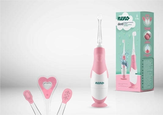 Neno Denti Pink – periuță de dinți electrică de la 3 la 36 luni