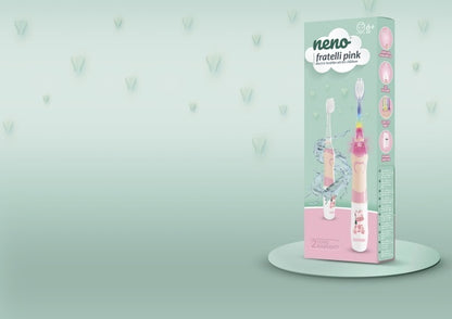 Neno Fratelli Pink – periuță de dinți electrică, peste 6 ani