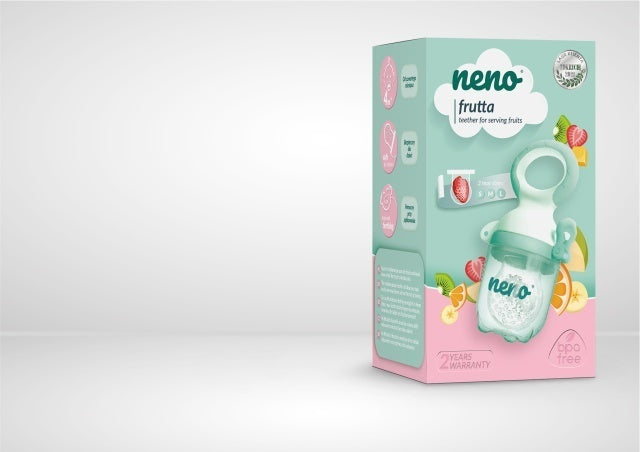 Neno Frutta – Suzeta pentru fructe cu 3 tetine incluse