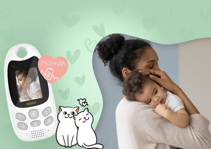 Neno Gato 2 – monitor electronic pentru bebeluși cu receptor wireless