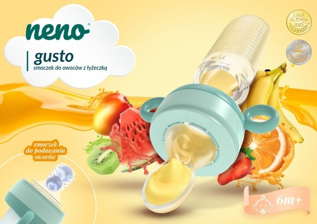 Neno Gusto – recipient pentru fructe cu linguriță