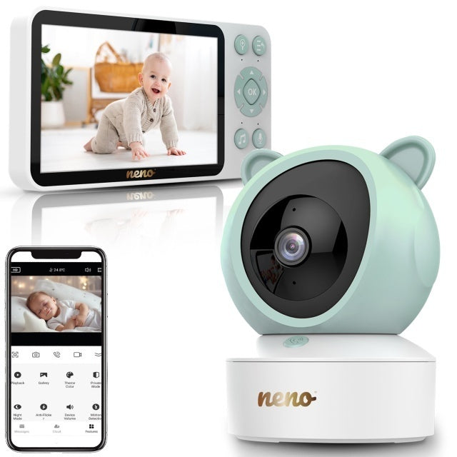 Neno Ivo – video-monitor rotativ cu receptor, conectare si prin telefon