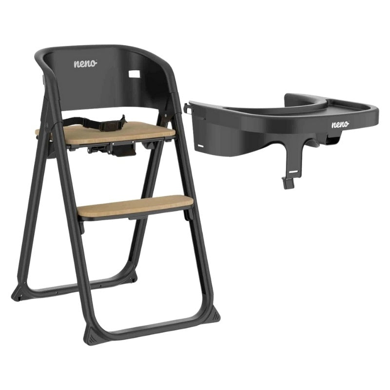 Neno Sapori Black – scaun de hrănire multifuncțional 4 în 1
