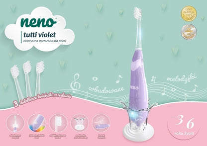 Neno Tutti Violet – periuță de dinți electrică