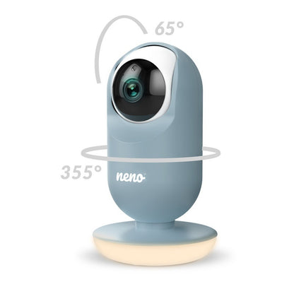 Neno Vedo Blue – Baby monitor video cu ecran mare de 5’’